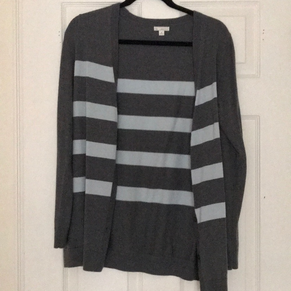 Gap striped cardigan